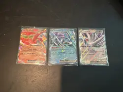 2023 Pokemon TCG Lugia EX Ho Oh Ex Suicune EX Combined Powers Promos - Image 1