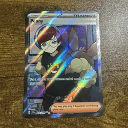 PENNY 239/198 SCARLET & VIOLET BASE POKEMON (FULL ART, NM) - Image 1