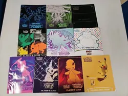 Pokemon Players Guide Lot Of 10 - Various Sets ETB Booklets Lot #1 - Image 1