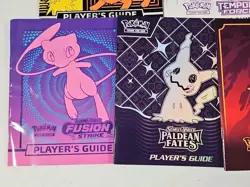 Pokemon Players Guide Lot Of 10 - Various Sets ETB Booklets Lot #1 - Image 5