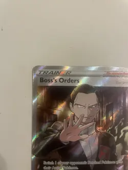Pokemon Boss's Orders Giovanni Rebel Clash Full Art Holo 189/192 Near Mint - Image 2