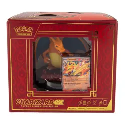 NEW & SEALED Pokemon TCG - Charizard ex Super Premium Collection Figure Box - Image 1