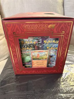 NEW & SEALED Pokemon TCG - Charizard ex Super Premium Collection Figure Box - Image 5