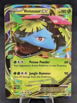 Venusaur EX XY28 | Pokemon TCG | Promo | Miscut | NM - Image 1
