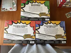 Pokemon Mega Evolution Ascended Heroes EX Box Lot 3 Meganium Emboar Feraligatr - Image 2