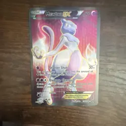 Pokemon Mewtwo EX 54/99 Next Destinies Ultra Rare Holo English - Image 3