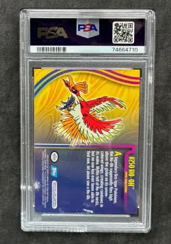 Pokemon TOPPS Johto League - Silver foil #250 Ho-Oh - PSA8 POP12 - Image 5