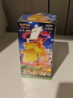 Rare Pokemon s4 Astonishing Volt Tackle Korean Booster Box - 30 Packs Sealed - Image 1