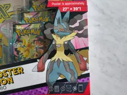 Pokemon Mega Evolution Ascended Heroes Mega Lucario EX Premium Poster Collection - Image 2