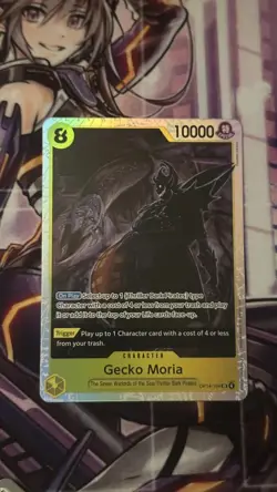 Gecko Moria - OP14-104 OP14-104 The Azure Sea's Seven Foil - SR - One Piece TCG - Image 1