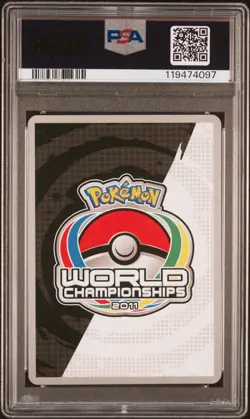 2011 POKEMON WORLD CHAMPIONSHIPS PROMO TWINBOAR #82 RARE CANDY PSA 9 - Image 2