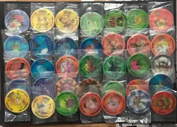 35 X Pokemon Tazo Complete Set Walkers 2001 Lenticular Pikachu Lugia NEW SEALED - Image 1