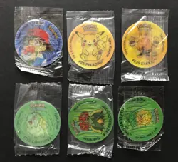35 X Pokemon Tazo Complete Set Walkers 2001 Lenticular Pikachu Lugia NEW SEALED - Image 2