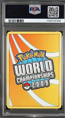 2009 POKEMON WORLD CHAMPIONSHIPS PROMO CROWNED TIGER #8 LUCARIO GL PSA 9 - Image 2