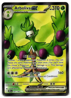 Arboliva ex 207/182 - 🌊 Destined Rivals Ultra Rare Pokemon TCG 🖤 - LP - Image 1