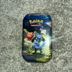 Pokemon Mega Evolution Ascended Heroes Mini Tin - Riolu - Image 1