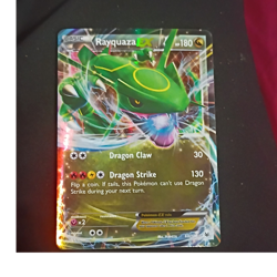 The Pokemon Company Rayquaza EX Ultra Rare Holo Roaring Skies 60/108 180HP - Image 1