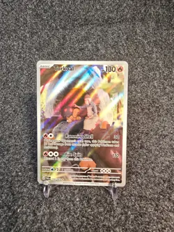 Pokemon TCG Torkoal - 172/167 - SV06: Twilight Masquerade (TWM) LP - Image 1