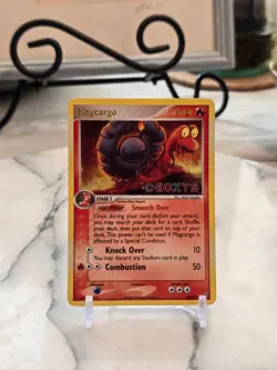 Pokemon TCG Magcargo 20/107 Deoxys Reverse Holo LP - Image 1
