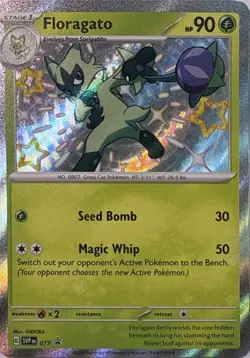 Floragato 077 Holo P Scarlet & Violet Promo Pokemon NM - Image 1