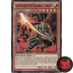 Yugioh Legendary Six Samurai - Enishi SDWA-EN017 Common 1st Edition LP - Image 1