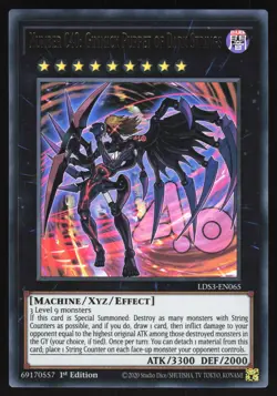 Number C40: Gimmick Puppet of Dark Strings - LDS3-EN065 - Ultra Rare - Yugioh - Image 1