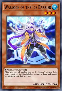Warlock of the Ice Barrier HAC1-EN044 1st ED NM Yu-Gi-Oh! - Image 1
