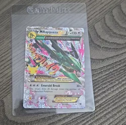 M Rayquaza EX 76/108 Holo Full Art 220 HP Celebrations Classic Collection Card - Image 1