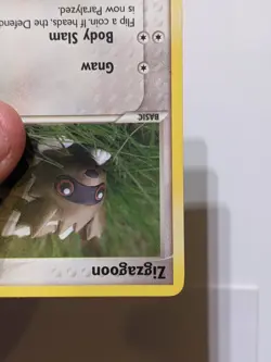 Zigzagoon 74/106 Emerald Common Pokemon Cards - NM - Image 4