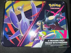 Pokemon 2025 Fall Mega Collector Chest Tin Box - 6 Packs & 3 Foil Cards - Image 1