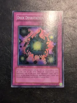 Yu-Gi-Oh! SUPER RARE HOLO CARD DECK DEVASTATION VIRUS FET-EN058 1ST LP - Image 4