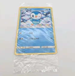 Build a Bear Pokemon Card Piplup Promo Trading Card TCG SEALED NEW 32/156 - Image 1