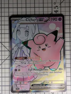 Pokemon TCG Journey Together Lillie's Clefairy Card 173/159 - Image 1