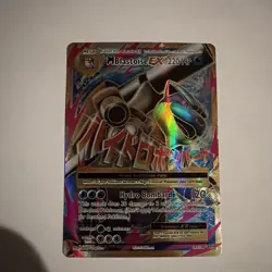 Pokemon TCG M Blastoise EX Full Art Holo Ultra Rare Card 102/108 Evolutions 2016 - Image 1