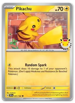 Pikachu (Pokemon Day 2026) (Holo) NM Miscellaneous Cards & Products Pokemon - Image 1