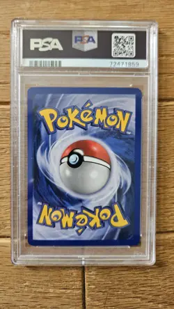 Pokemon 2000 Gym Heroes Brocks Rhydon Holo Card 2/132 PSA 8 Unlimited - Image 2