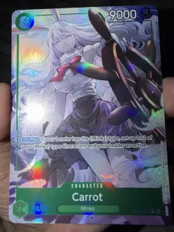 One Piece CCG Carrot Card EB04-013 Super Rare Card Game EN - Image 1