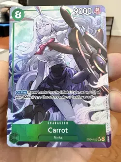 One Piece CCG Carrot Card EB04-013 Super Rare Card Game EN - Image 2