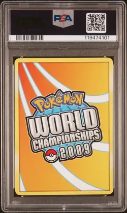 2009 POKEMON WORLD CHAMPIONSHIPS PROMO CROWNED TIGER #40 TOXICROAK G PSA 10 - Image 2