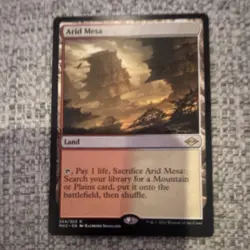 Wizards of the Coast Arid Mesa Land Modern Horizons 2 Regular English 244/303 - Image 1