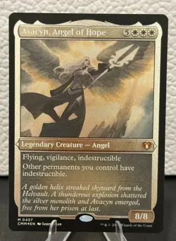 Avacyn, Angel of Hope (Foil Etched) Commander Masters Foil - Image 1