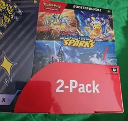 Pokemon Scarlet & Violet Surging Sparks Costco 2025 Factory Sealed 2-Pack Bundle - Image 4