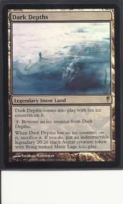 Dark Depths foil - Coldsnap, NM. MTG - Image 1
