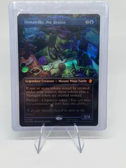Donatello, the Brains (Borderless) Commander: Teenage Mutant Ninja Turtles Foil - Image 1