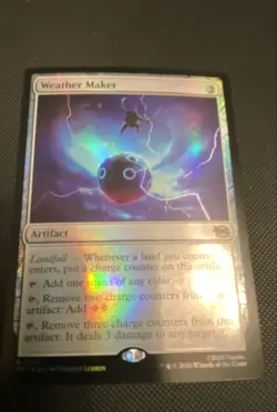 Weather Maker Teenage Mutant Ninja Turtles Foil MTG - Image 1