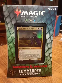 MtG Aura of Courage commander deck, new factory sealed - Image 1