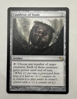 Cauldron of Souls x1 MTG Shadowmoor 1x Magic Very Good Moderate Play VG MP - Image 1