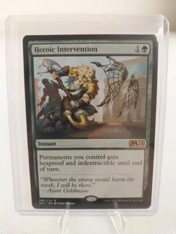 MTG Magic the Gathering Heroic Intervention Core Set 2021 (#188) NM - Image 1