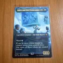 Adrix And Nev Twincasters - N/M - Secrets Of Strixhaven Magic The Gathering MTG - Image 1