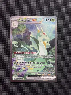 Serperior ex 164/086 Holo Special Illustration Rare Black Bolt Pokemon NM - Image 1